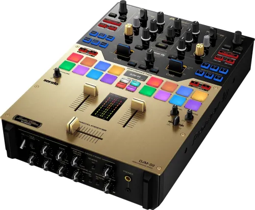 Table de mixage Pioneer DJM S9 édition limitée Gold un équipement DJ et home studio.