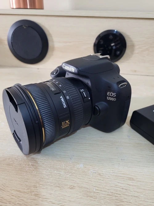 Canon EOS 1200D reflex 18.7 mpix + Objectif sigma 10 20mm 1 4 5.6 ex dc hsm