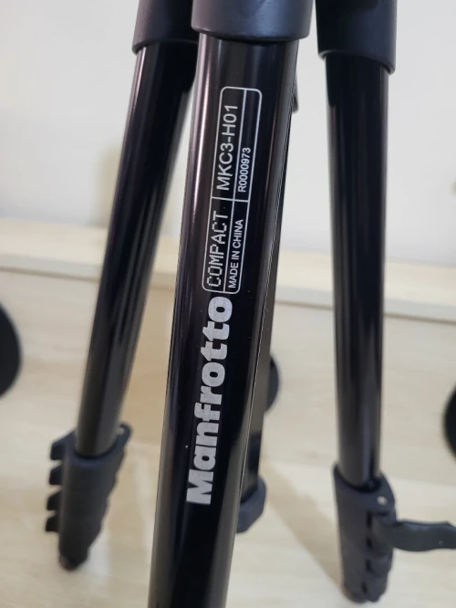 Manfrotto MKC3-H01 Petit Trépied Element Traveller photo/vidéo + tête/sélecteur de mode