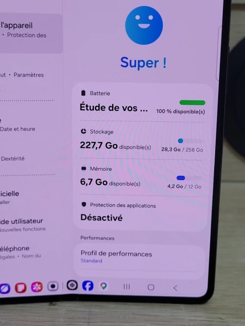 SAMSUNG GALAXY Z Fold 5 | Dual SIM | 256GB | 12GB RAM | Noir fantôme