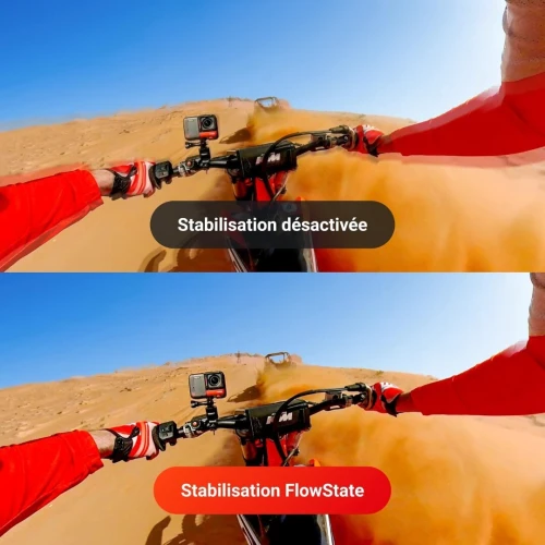 Insta360 One RS Twin Edition on Geht's Kit - Caméra d'action étanche 4K60fps et 5.7K 360 avec objectifs interchangeables - stabilisation - Photos 48MP - HDR Actif - Traitement IA