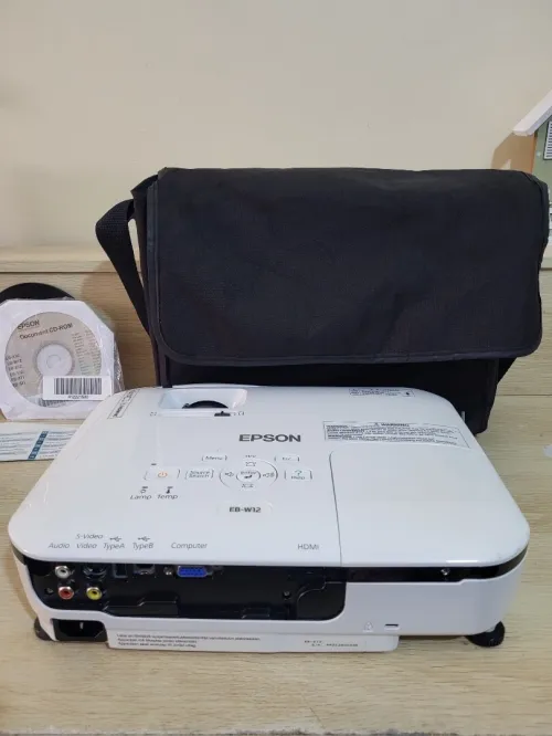 Epson EB-W12 Vidéoprojecteur professionnel WXGA LCD 16:10 1280x800 couleur de 2800 lumens