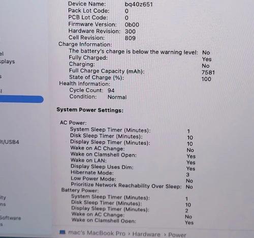 MacBook Pro 16" 2019 | CORE i7 | 16GB RAM | AMD RADEON PRO 5300M 4GB | 512GB SSD |GAMME Workstation