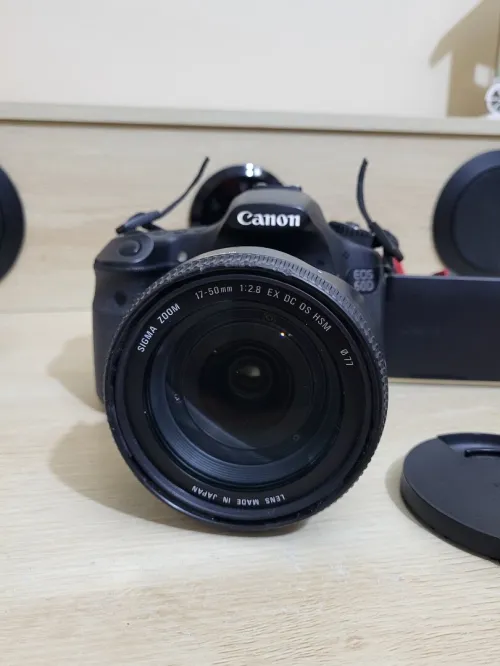 Canon EOS 60D Appareil photo Reflex 18 Mpix CMOS APS-C + Sigma EX 17-50mm - f/2.8 DC OS HSM 