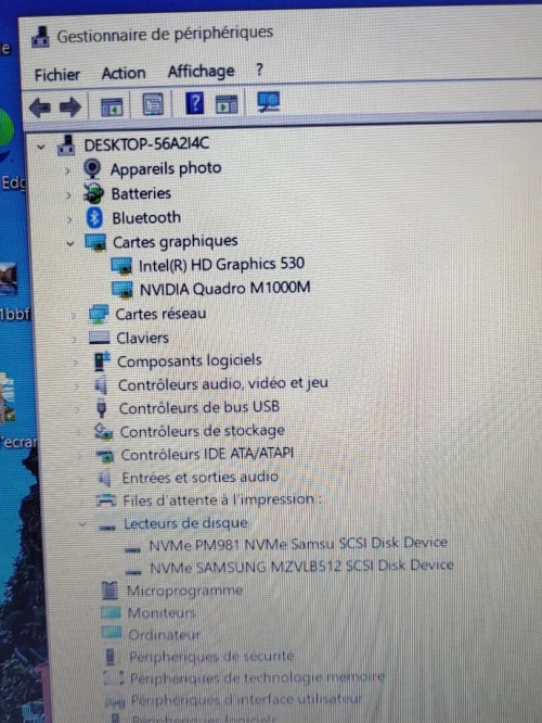 HP ZBook 15 G3 | CORE i7-6800HQ | 16GB RAM | 512GB NVMe SSD | NVIDIA Quadro M1000M 2GB | WORKSATION