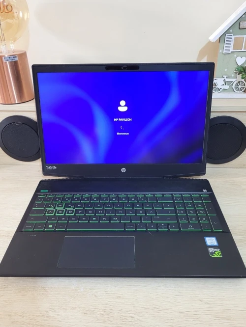 GAMING HP Pavilion 15.6 FHD 144Hz | CORE i7 8750H | GTX 1060 Max-Q 3GB | 16G RAM | 128 NVMe +2TB HDD