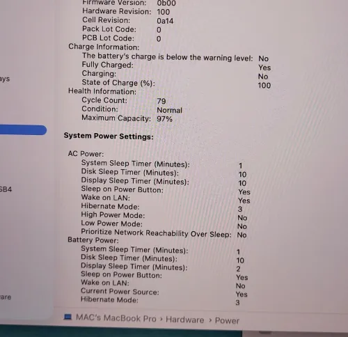 MacBook Pro M1 Max 2021 | 16'' CPU 10 GPU 24 | 32GB RAM | 1TB SSD | CYCLES 79