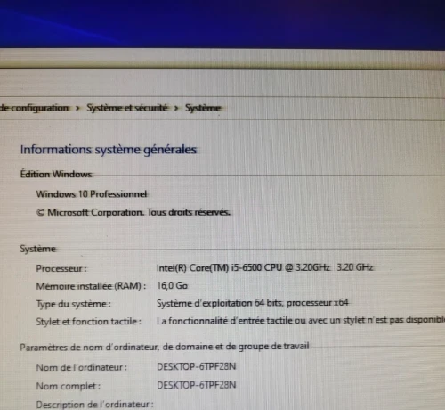 GAMING PC | CORE i5-6500 | NVIDIA GTX GeForce 1050 Ti 4GB | 16GB RAM | 1TB HDD