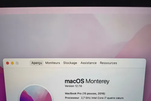 MacBook Pro 15.6" | CORE i7 | 16GB RAM | AMD RADEON PRO 455 2GB | 512GB SSD | GAMME Workstation