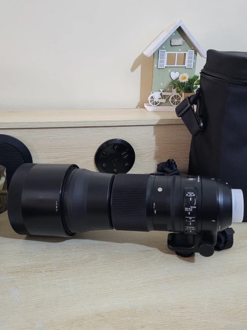 Sigma Téléobjectif 150-600mm F5-6.3 DG OS HSM Contemporary | Monture Nikon | pour la captation à distance et l'événement | Rendu pro