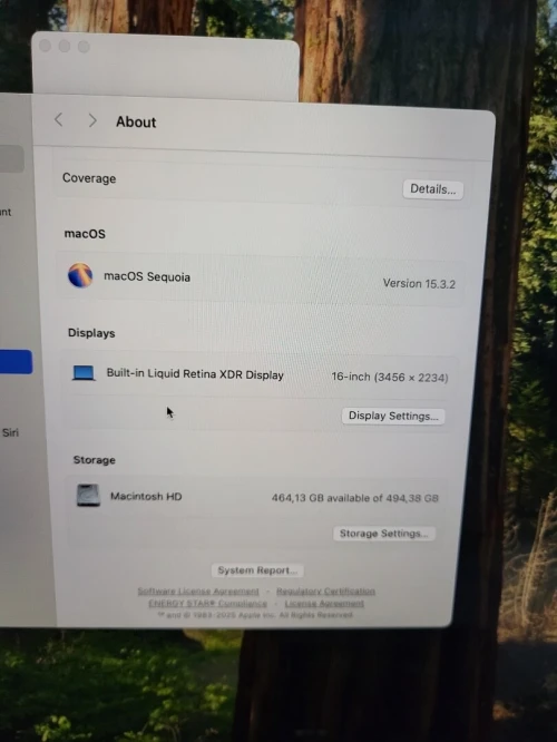MacBook Pro M1 16 POUCES 2021 | Puce M1 Pro CPU 10 | GPU 16 | 16GB RAM | 512GB SSD | CYCLES 375