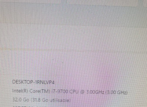 DELL PRECISION 3630 | CORE i7-9700 | NVIDIA RTX 2060 6GB | 256GB NVMe + 1TB HDD | 32GB RAM | WORKSTATION