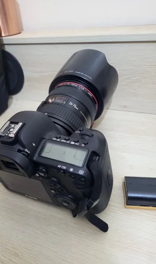 Canon EOS 5D Mark IV | Capteur 30Mpx Rendu cinématographique 4K + Objectif Canon EF 24 70 2.8 L USM