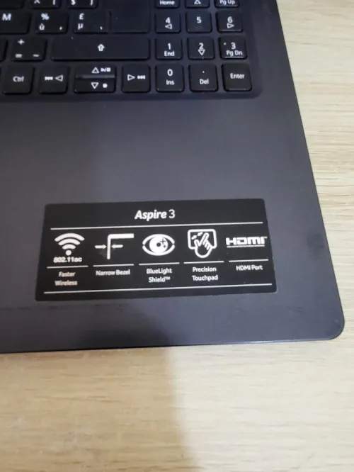 ASUS ASPIRE 3 15.6'' FHD | INTEL CELERON N4000 | 4GB RAM | 256GB NVMe SSD | INTEL UHD GRAPHICS