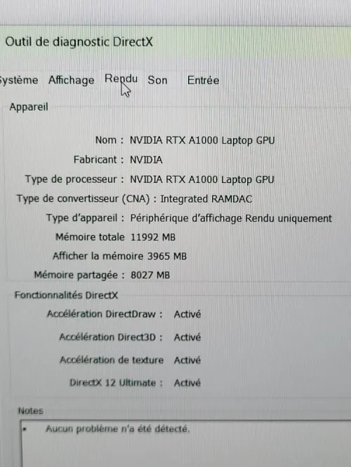 DELL PRECISION 5570 | vPRO CORE i7-128500H | RTX A1000 4GB | 1To NVMe | 32GB RAM | MOBILE WORKSTATION