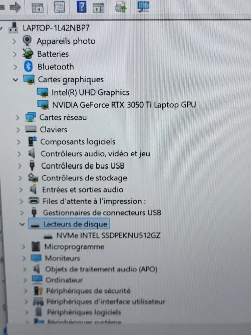 GAMING ASUS TUF DASH 144Hz | CORE i7-12650H | NVIDIA RTX 3050 Ti 4GB | 16GB RAM | 512GB NVMe SSD