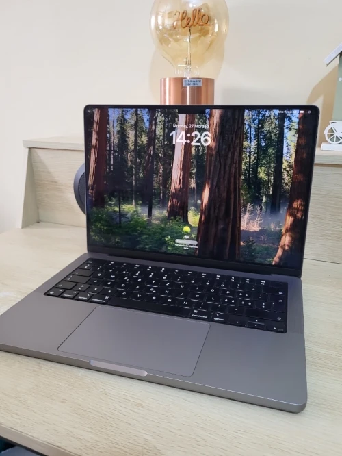 MacBook Pro M3 14 POUCES 2024 | Puce M3 Pro CPU 8 | GPU 10 COEURS | 16GB RAM | 512 NVMe | CYCLES 87
