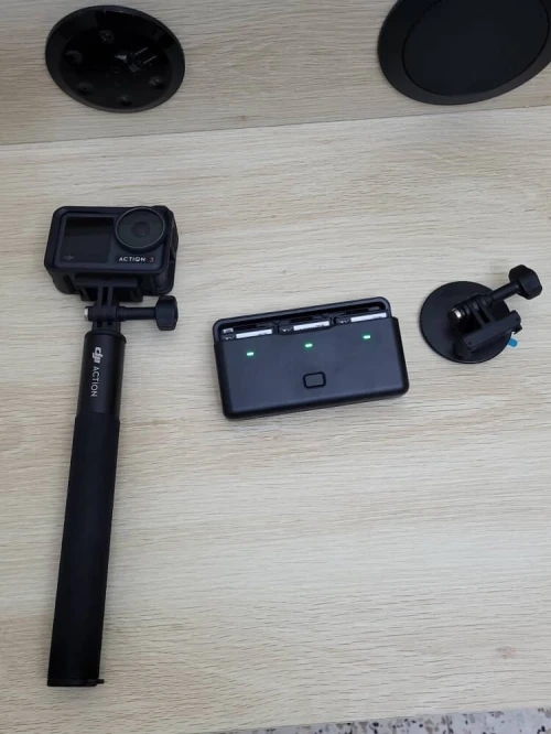 Dji Osmo Action 3 Camera sport d'action étanche Adventure combo - Vidéo en UHD 4K-120 ips 