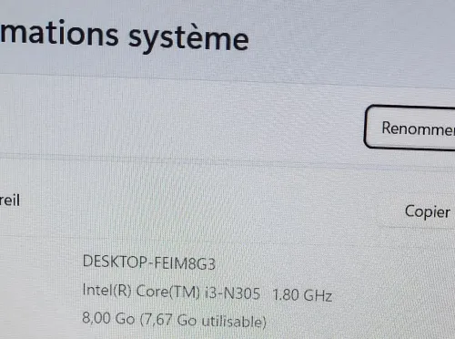 Asus Vivobook Go 15.6'' FHD | CORE i3-N305 | 8GB RAM | 256GB NVMe SSD | INTEL UHD GRAPHICS