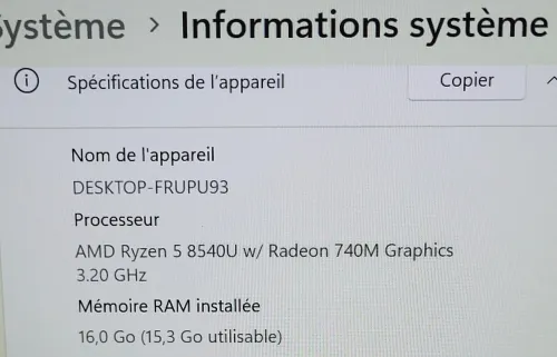 HP ELITEBOOK 845 G11 14'' FHD | RYZEN 5 8540U | 16GB RAM | 512GB NVMe | AMD RADEON 740M GRAPHICS