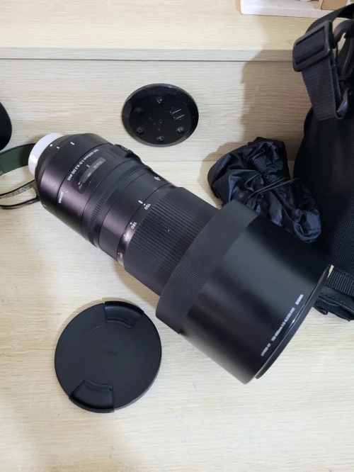 Sigma Téléobjectif 150-600mm F5-6.3 DG OS HSM Contemporary | Monture Nikon | pour la captation à distance et l'événement | Rendu pro