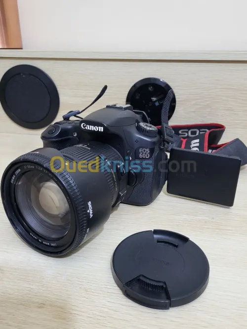 Canon EOS 60D Appareil photo Reflex 18 Mpix CMOS APS-C + Sigma EX 17-50mm - f/2.8 DC OS HSM 