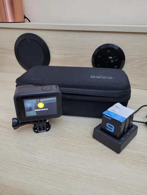 GoPro HERO 9 Black Caméra sportive étanche Vidéo 5K UHD - 23.6 MP HDR - HyperSmooth 5.0 -Ralenti 8x