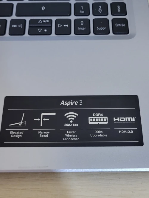 ACER ASPIRE 3 15.6" FHD | INTEL Pentium Silver N6000 | 8GB RAM | 256GB SSD | INTEL UHD GRAPHICS