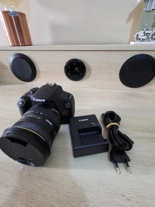 Canon EOS 1200D reflex 18.7 mpix + Objectif sigma 10 20mm 1 4 5.6 ex dc hsm