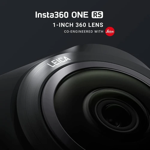 Insta360 One RS 1-inch 360 Edition - Caméra 360 VIDEO UHD 6K avec Deux capteurs 1 Pouce, co-conçue avec Leica, Photo 21MP, stabilisation FlowState, Faible luminosité de qualité, résistante à l'eau