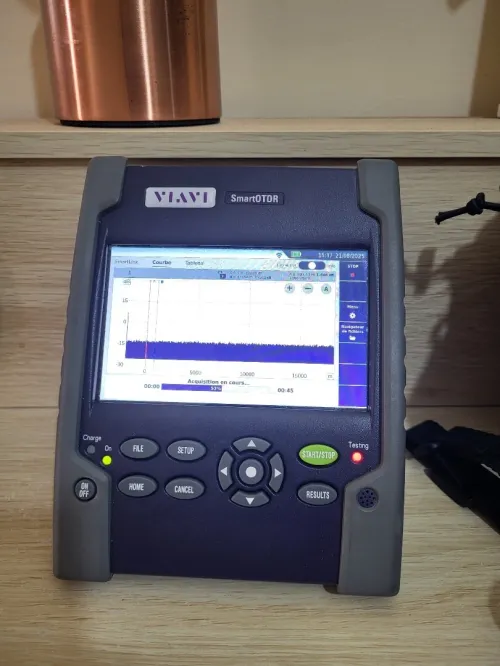 Réflectomètre fibre VIAVI Smart OTDR E126A - 27477 + bobine amorce de 1000m