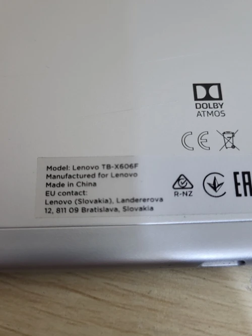 LENOVO TAB M10 FHD Plus – 4Go / 64Go LENOVO TAB M10 FHD Plus TB-X606F - Média Tek Helio P22T – 4Go / 64Go