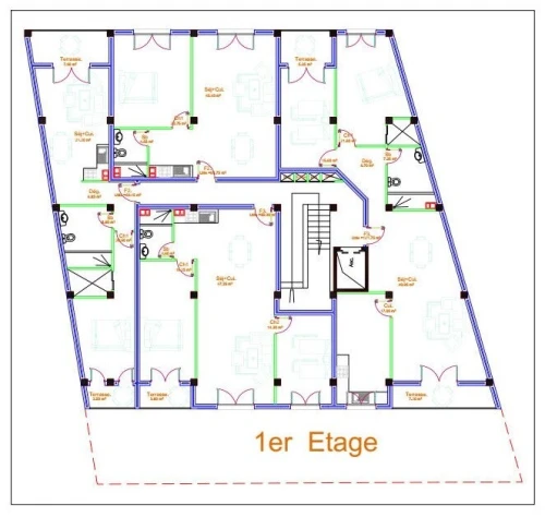 Vente Appartement F2 F3 F5 Boumerdès Dellys