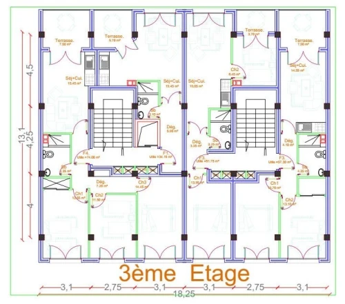 Vente Appartement Studio F2 F3 Tizi Ouzou Tizi ouzou