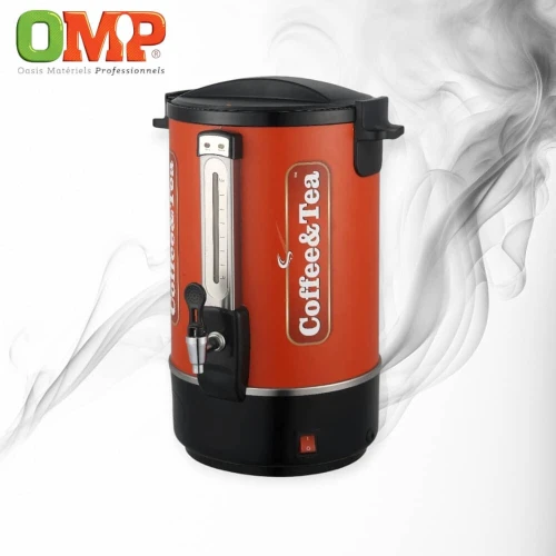 PERCOLATEUR A CAFFE 10LT - ROUGE- OMP (220V 50/60HZ 1500W)