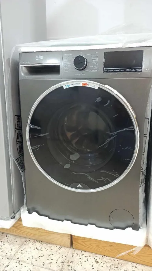 PROMO Machine à laver Automatique 12kg BEKO 1400Tr/mn Gris manhattan 77000Da