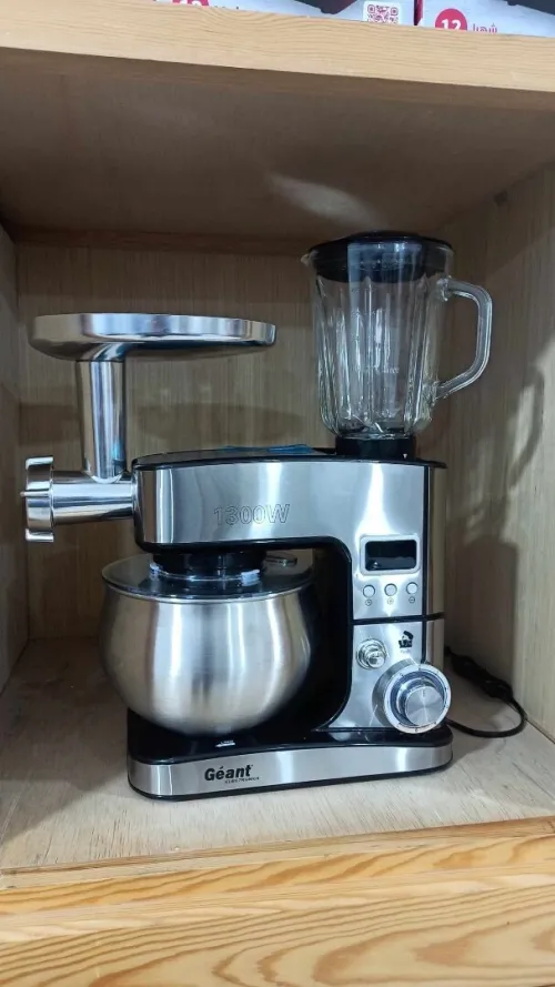 PROMO Pétrin Géant Multifonctions 5L 1300Watt 6vitesse avec afficheur 25000Da