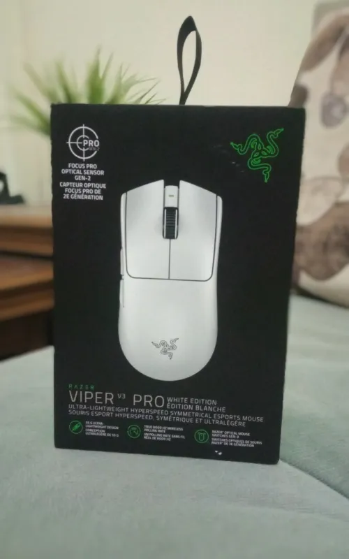 SOURIS RAZER VIPER V3 PRO WHITE EDITION