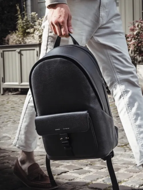 Sac à dos en véritable cuir