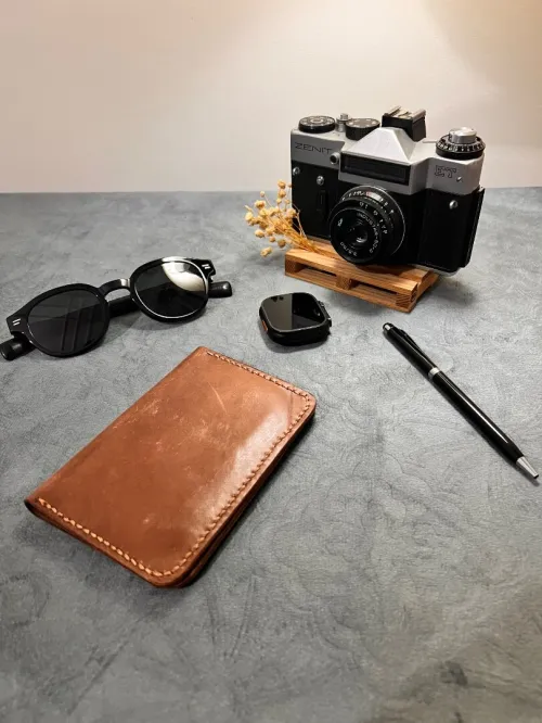 Portefeuille en cuir