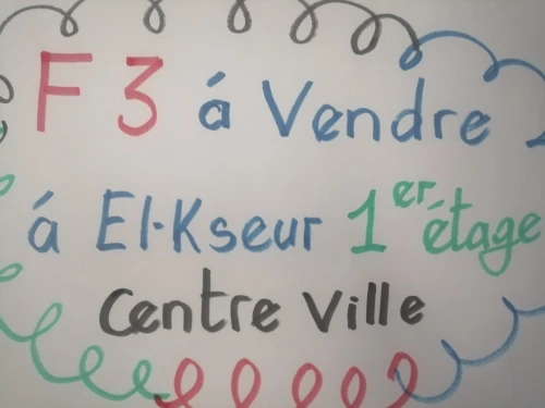 Vente Appartement F3 Béjaïa El kseur