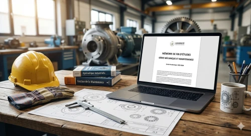 Accompagnement et Rédaction de Mémoires Génie Mécanique & Maintenance