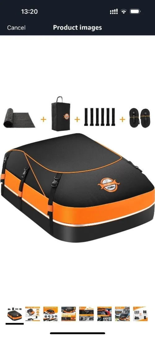 Valise de toit