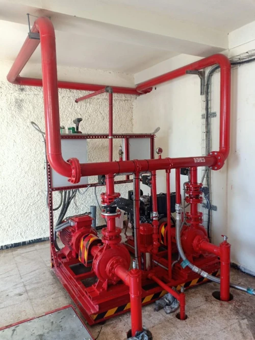 SKID STATION DE POMPAGE ANTI INCENDIE