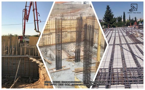 Construction Travaux de bâtiment industriels et habitation béton armé et construction métallique