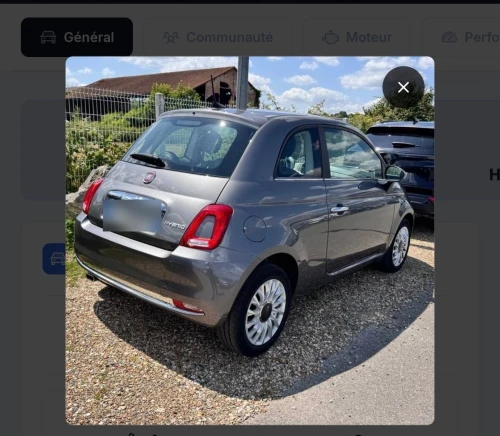 Fiat 500 2022 Dolcevita