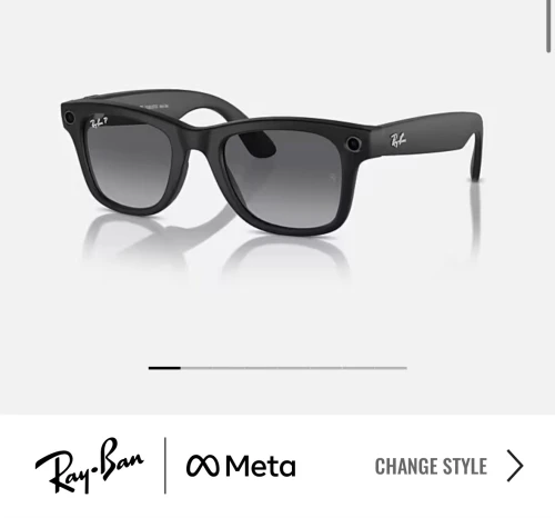 Ray ban Meta lunette caméra 