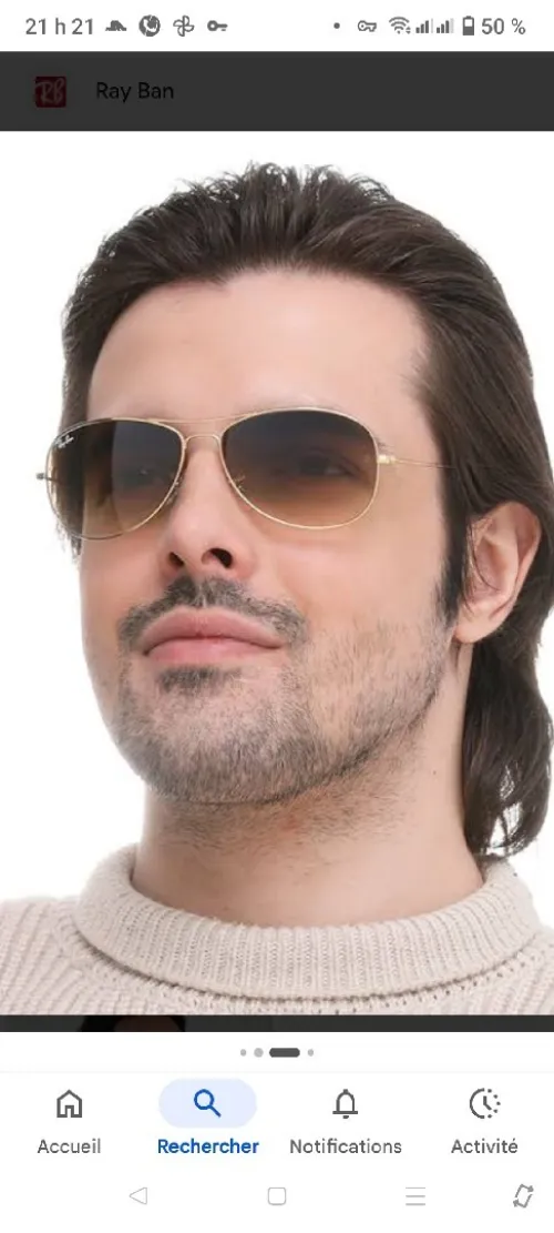 Lunettes de soleil ray ban rb 3362 original