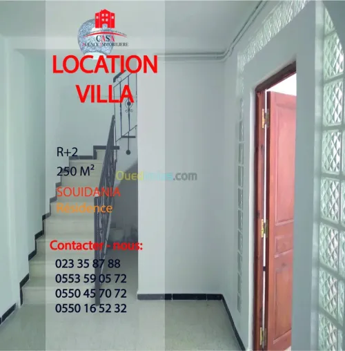 Location Villa Alger Souidania