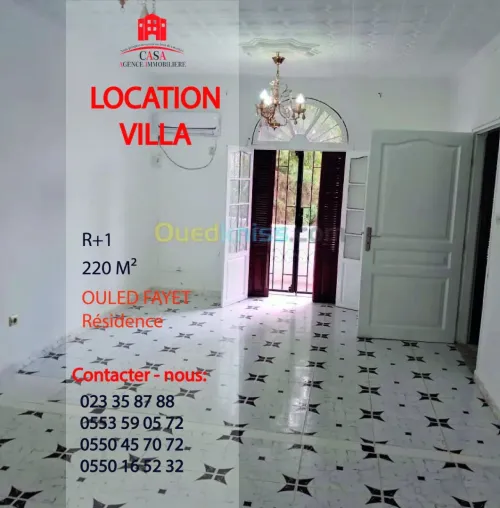 Location Villa Alger Ouled fayet